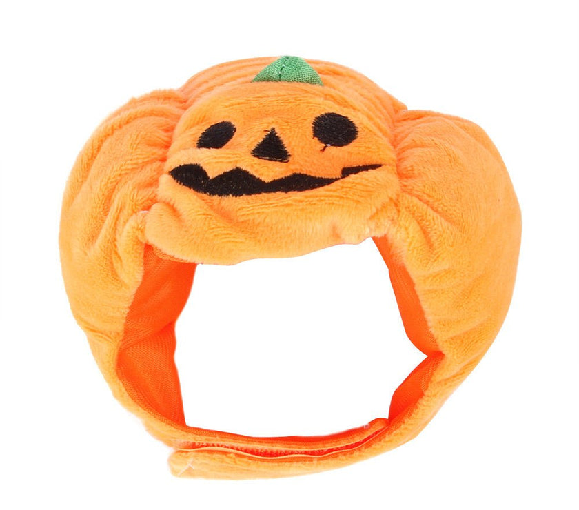 Adorable Pet Halloween Pumpkin Hat - Add Festive Fun to Your Pet - 4FurBaby