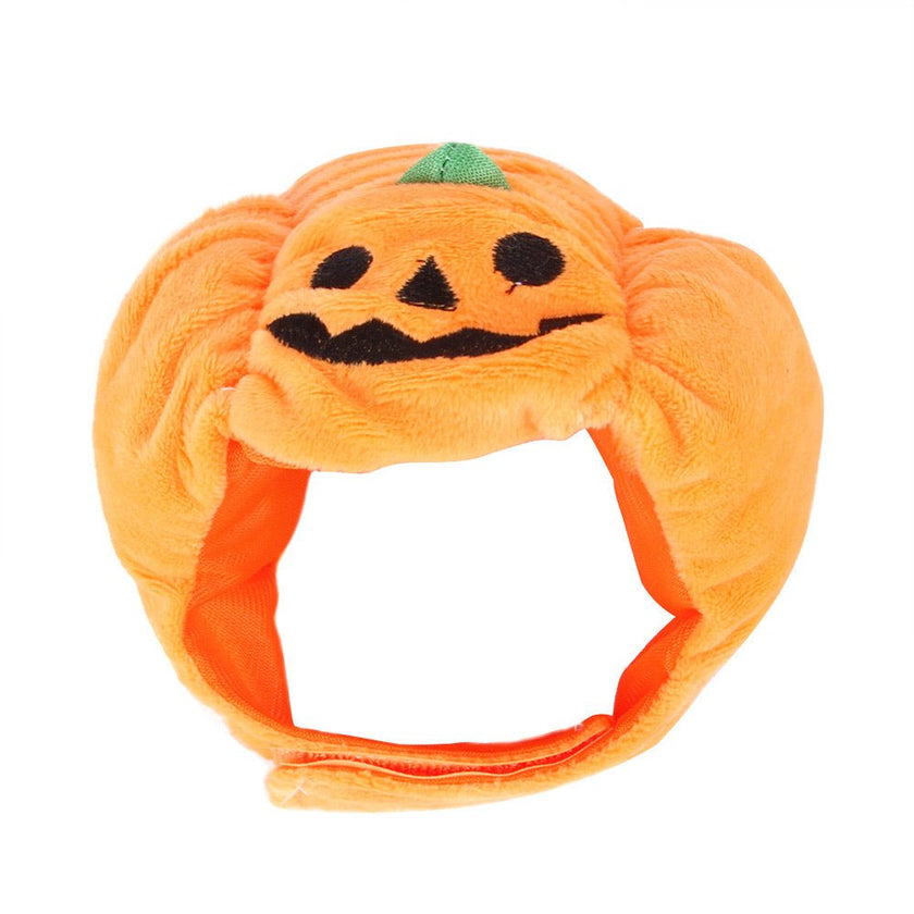 Adorable Pet Halloween Pumpkin Hat - Add Festive Fun to Your Pet - 4FurBaby