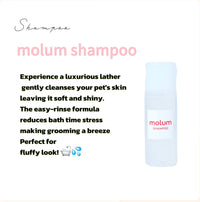 Molum Ultimate Pet Grooming Set - Shampoo, Treatment, and Essence for Fluffy and Shiny Coats - 4FurBaby