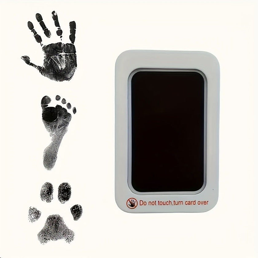 No - Mess Pet Paw Print Keepsake Set - Inkless Hand and Footprint Frame Kit - 4FurBaby