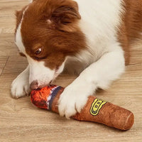 Pet Toy - Realistic Cigar Plush Chew Toy for Dogs and Cats - 4FurBaby