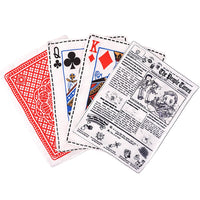 Realistic Newspaper Playing Card Dog Toy - Fun Squeaky Pet Accessory, Size 7.09*10.24 inch - 4FurBaby